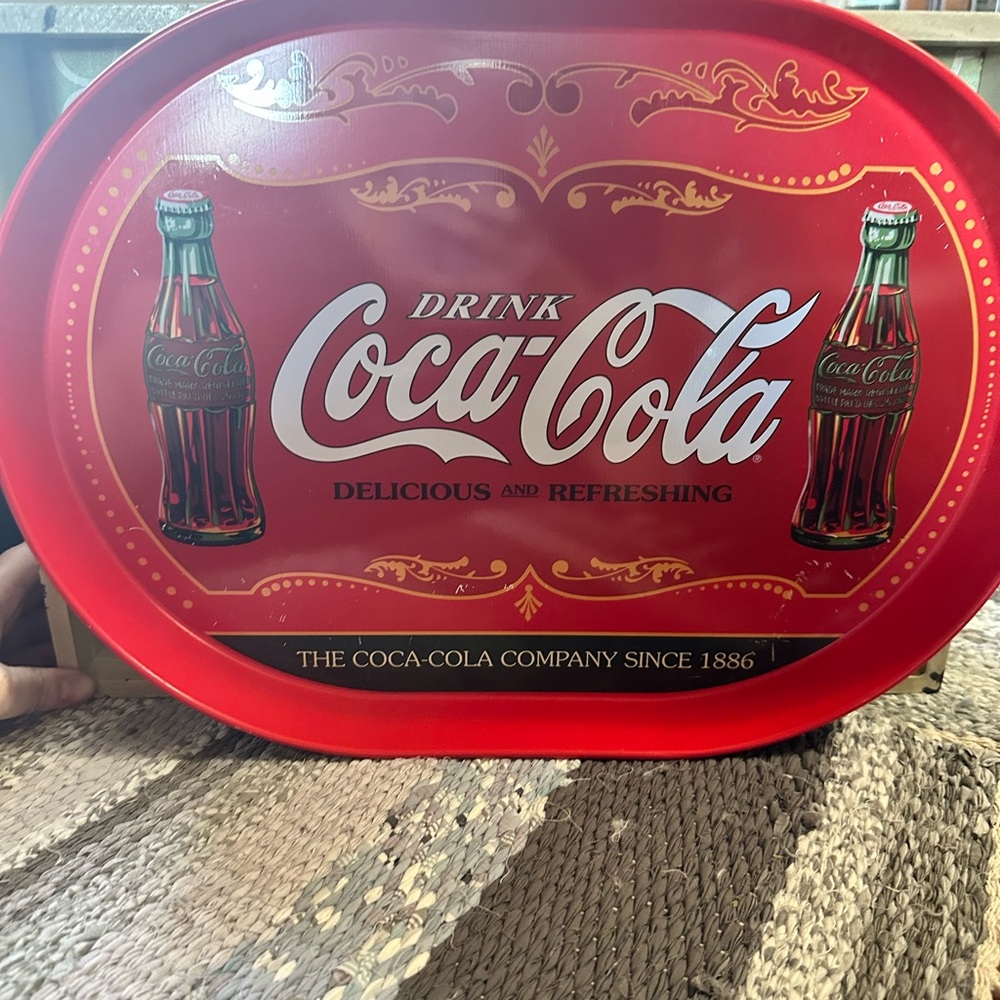 Coca-Cola Red Serving Tray